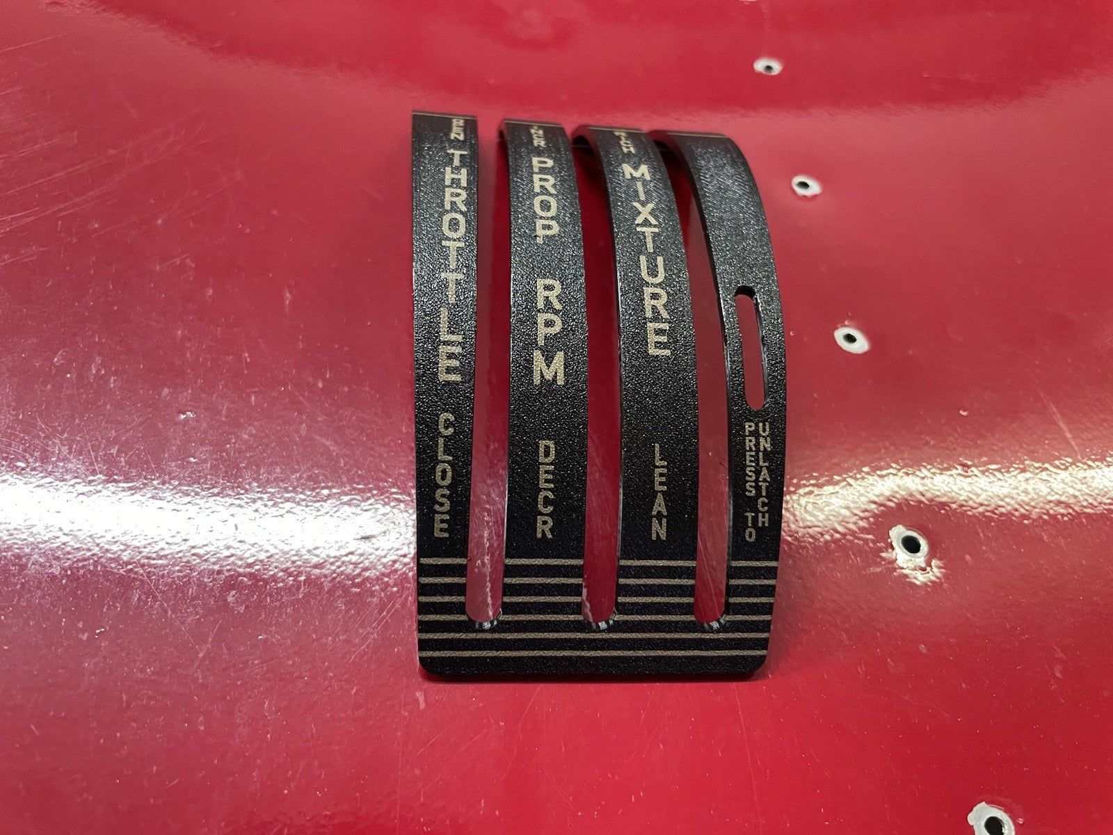 ✈️Piper 28 style ENGINE CONTROL QUADRANT CONST. SPEED PROP,PN:SVK01-028402-01