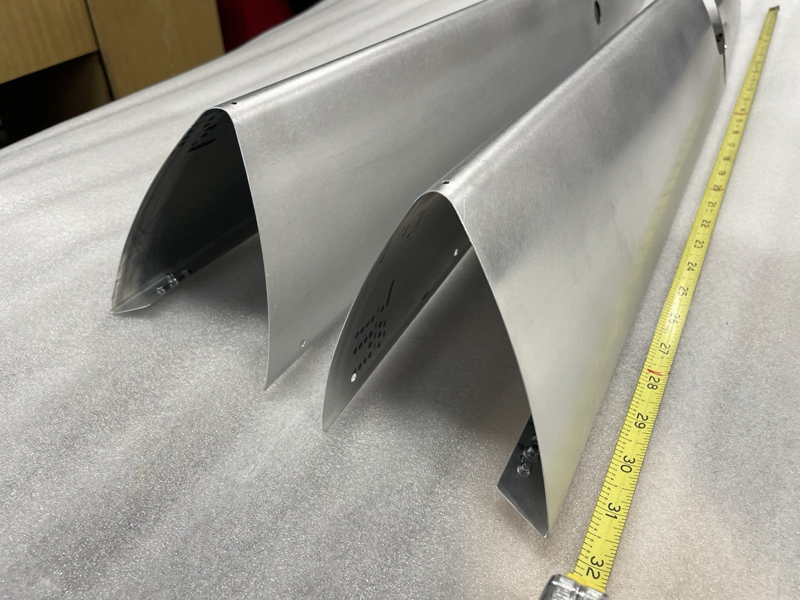 ✈️ Cessna 152 style Main Gear Leg Fairings SET ; PN: SVK0441228-1 , SVK0441228-2