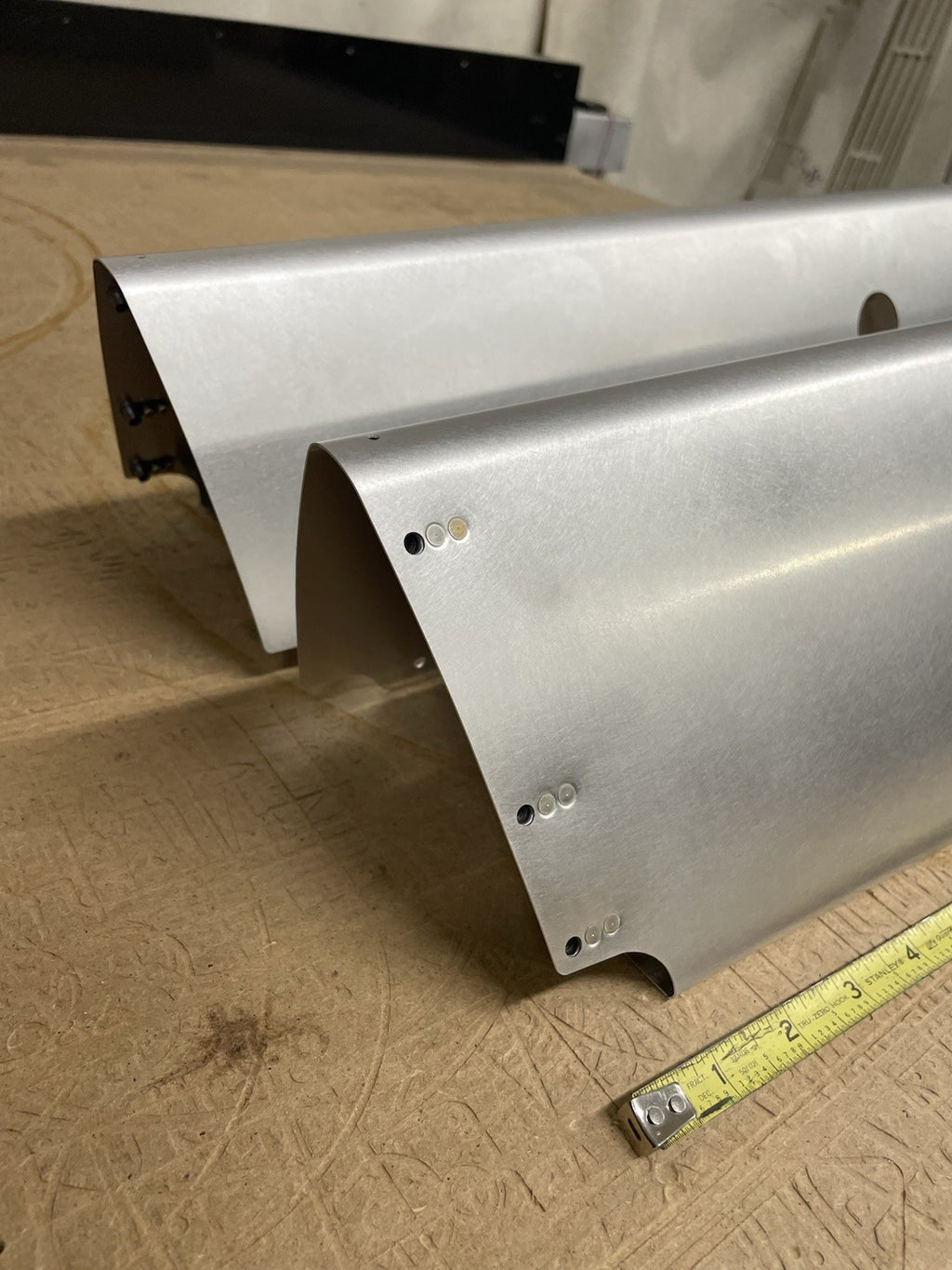 ✈️ Cessna 182 style Main Gear Leg Fairings SET,PN: SVK0741624-17 , SVK0741624-18