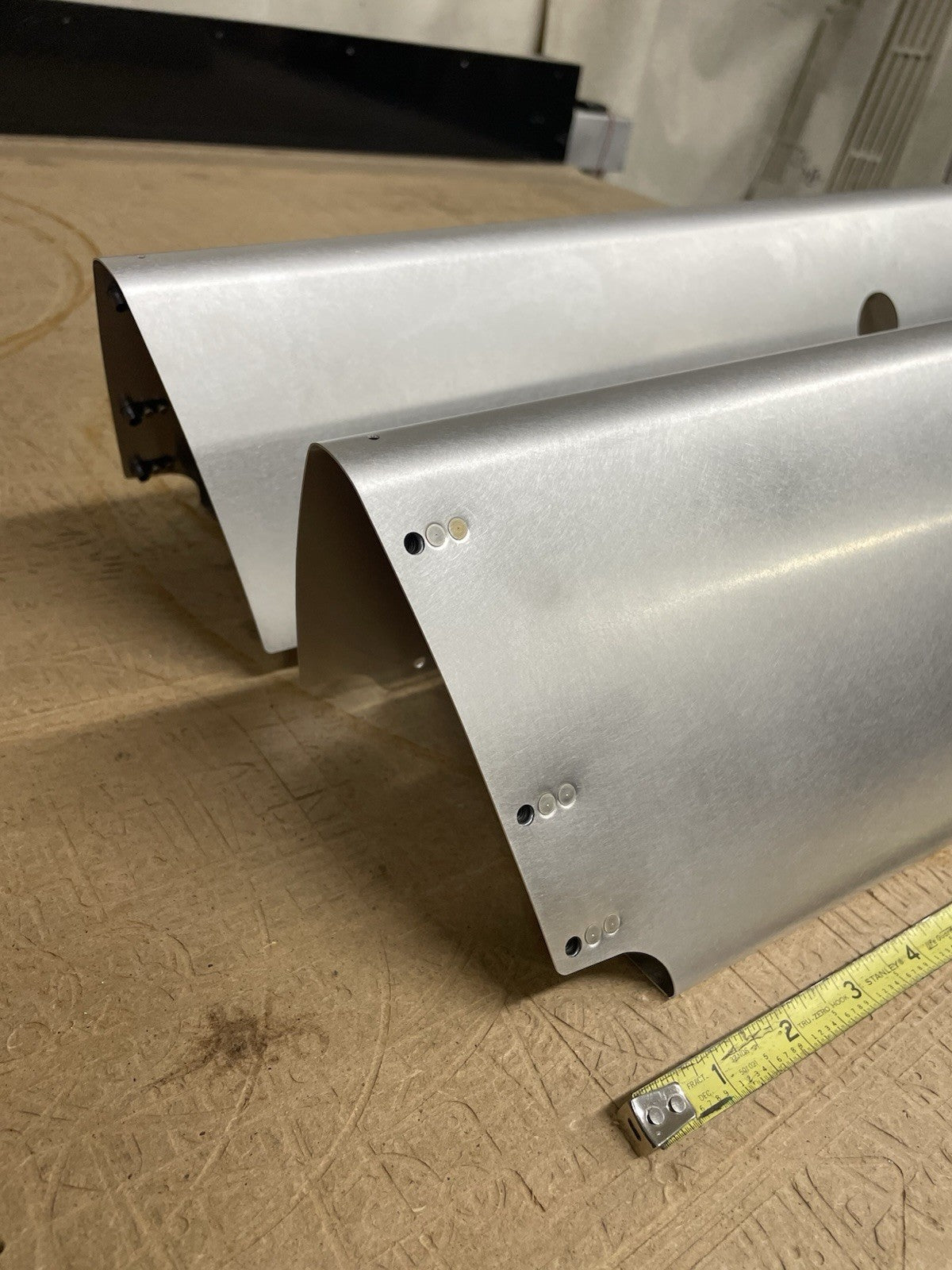 ✈️ Cessna 182 style Main Gear Leg Fairings SET,PN: SVK0741624-17 , SVK0741624-18