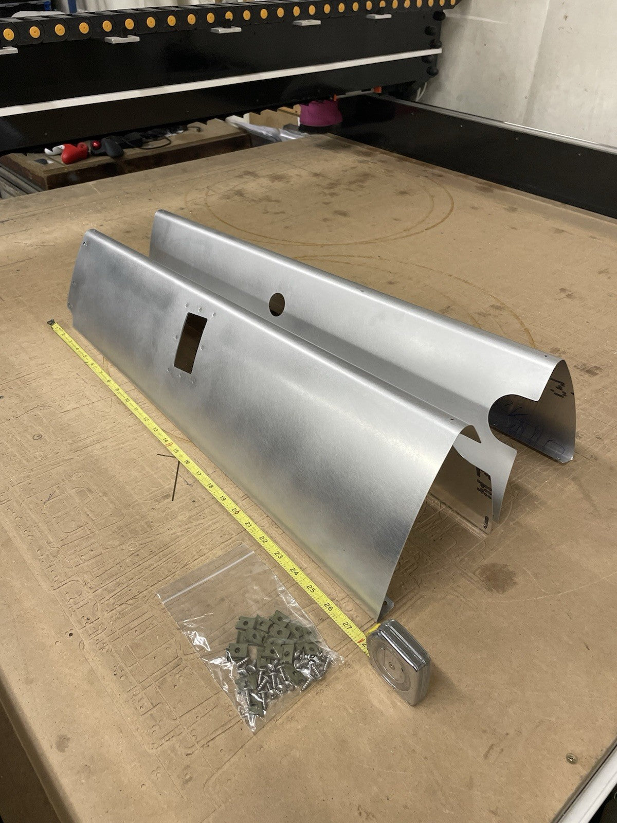 ✈️ Cessna 182 style Main Gear Leg Fairings SET,PN: SVK0741624-17 , SVK0741624-18