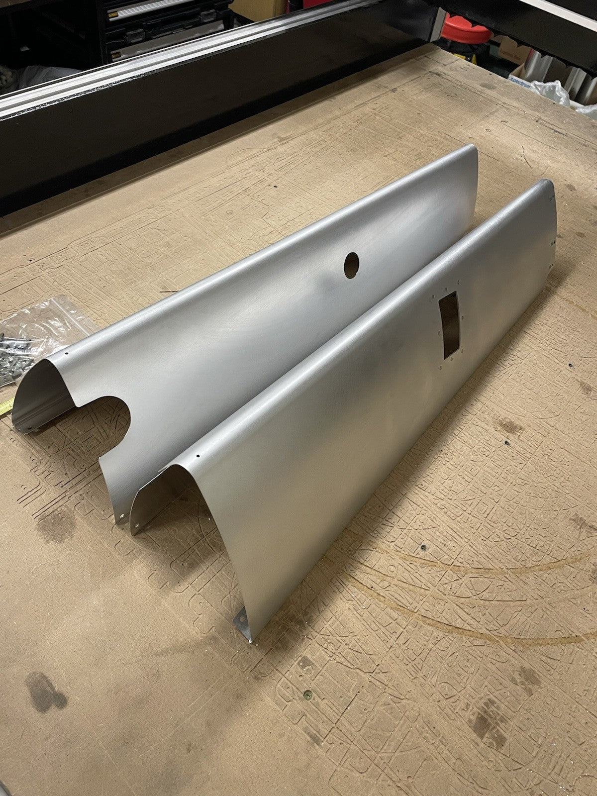 ✈️ Cessna 182 style Main Gear Leg Fairings SET,PN: SVK0741624-17 , SVK0741624-18