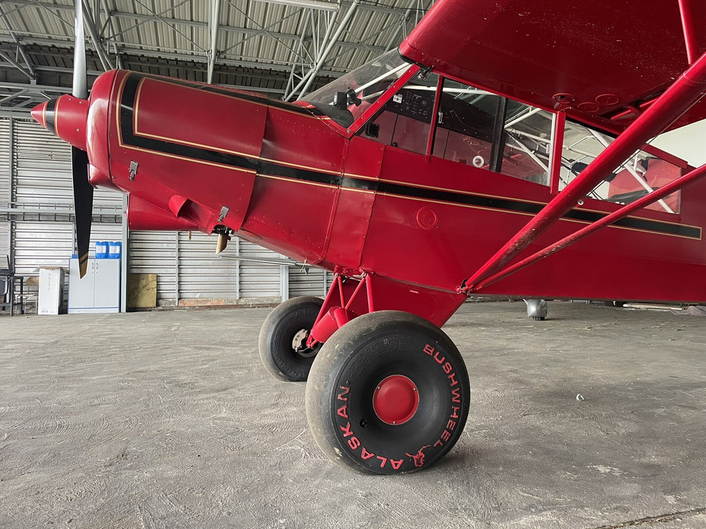 ✈️Cessna / Piper style SET OF SLICK WHEEL COVER HUBCAPS (7.25” Dia.)