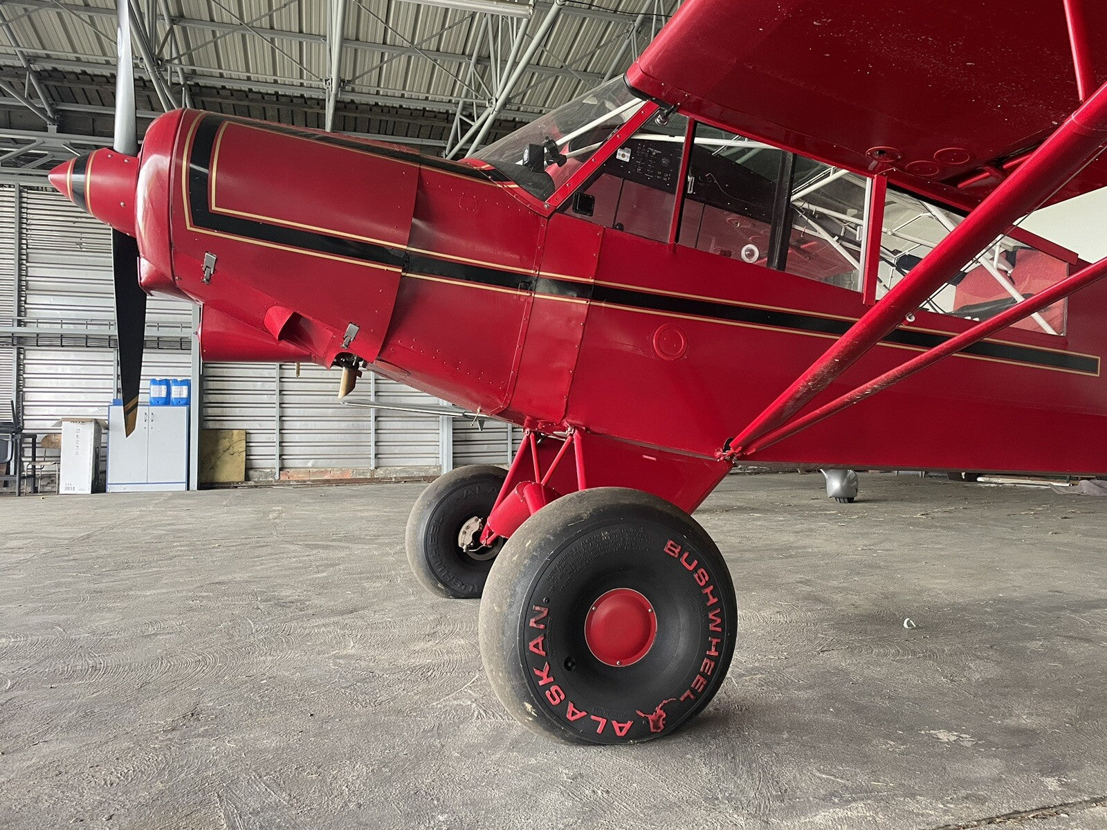 ✈️Cessna / Piper style SET OF SLICK WHEEL COVER HUBCAPS (7.25” Dia.)