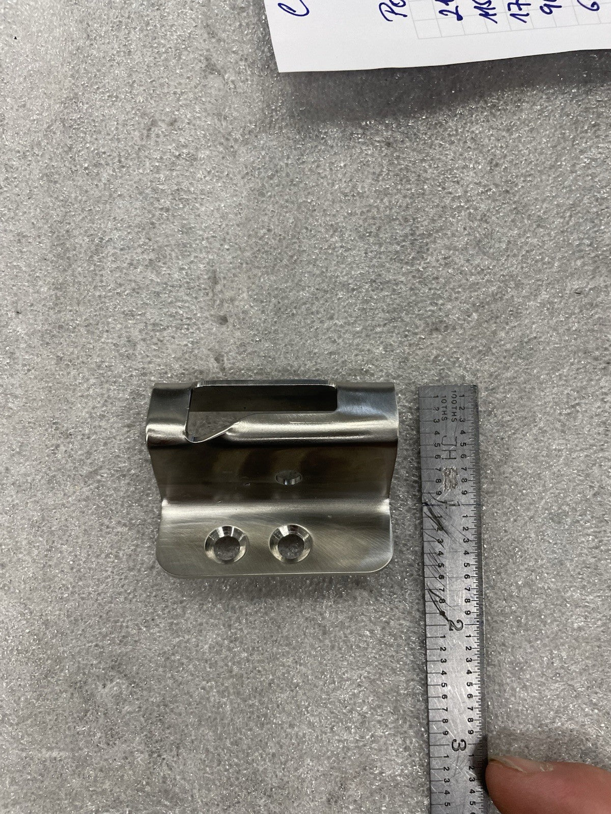 Cessna style LH WINDOW STRIKER PLATE, PN: SVK1217065-7 , SVK1217065-9