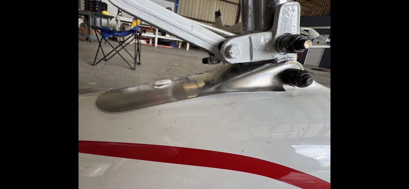 ✈️Cessna 150 172 182 210 style NEW NOSE GEAR FAIRING PANT PLATE,PN:SVK0743609-10