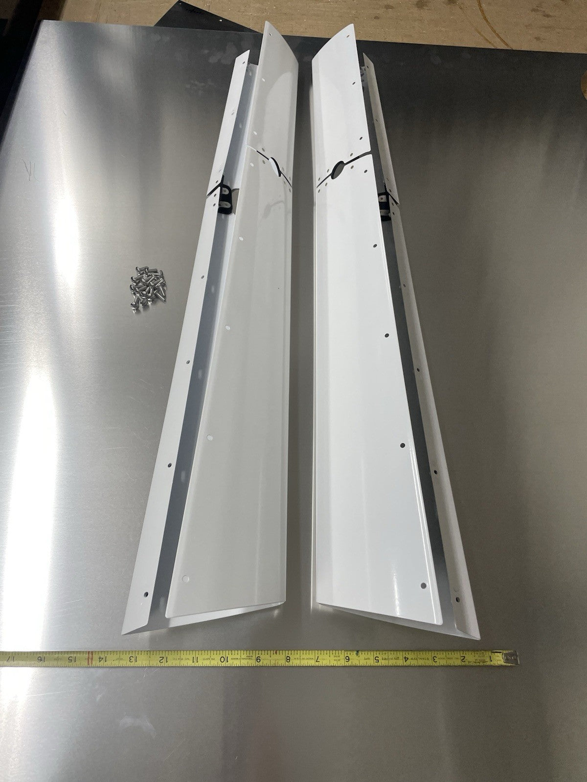 ✈️ Cessna 152 style Main Gear Leg Fairings SET ;PN: SVK0441228-1 , SVK0441228-2