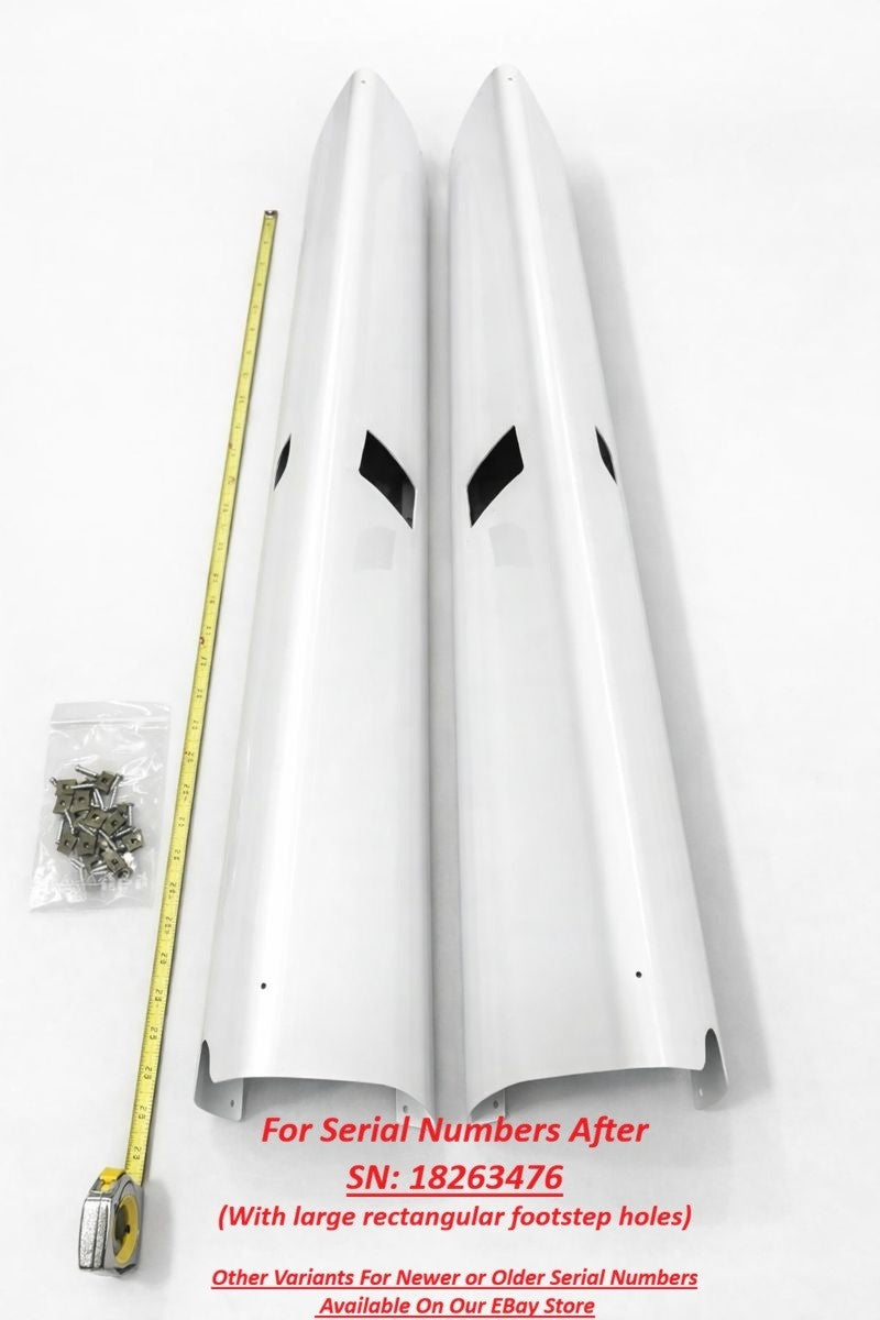 ✈️ Cessna 182Q,R style Main Gear Leg Fairings SET;PN:SVK0741624 ,SVK0741639-5 -6