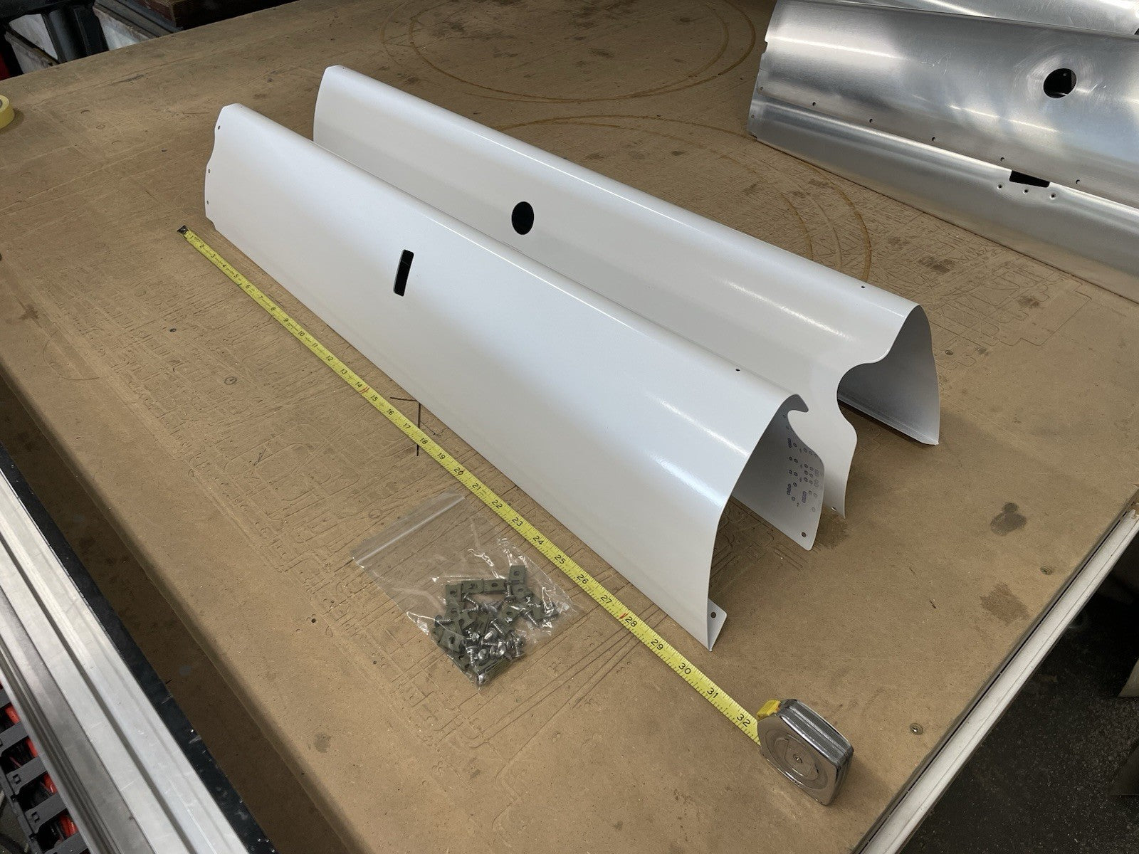 ✈️ Cessna 182 style Main Gear Leg Fairings SET ; PN: SVK0741624 , SVK0741639-16