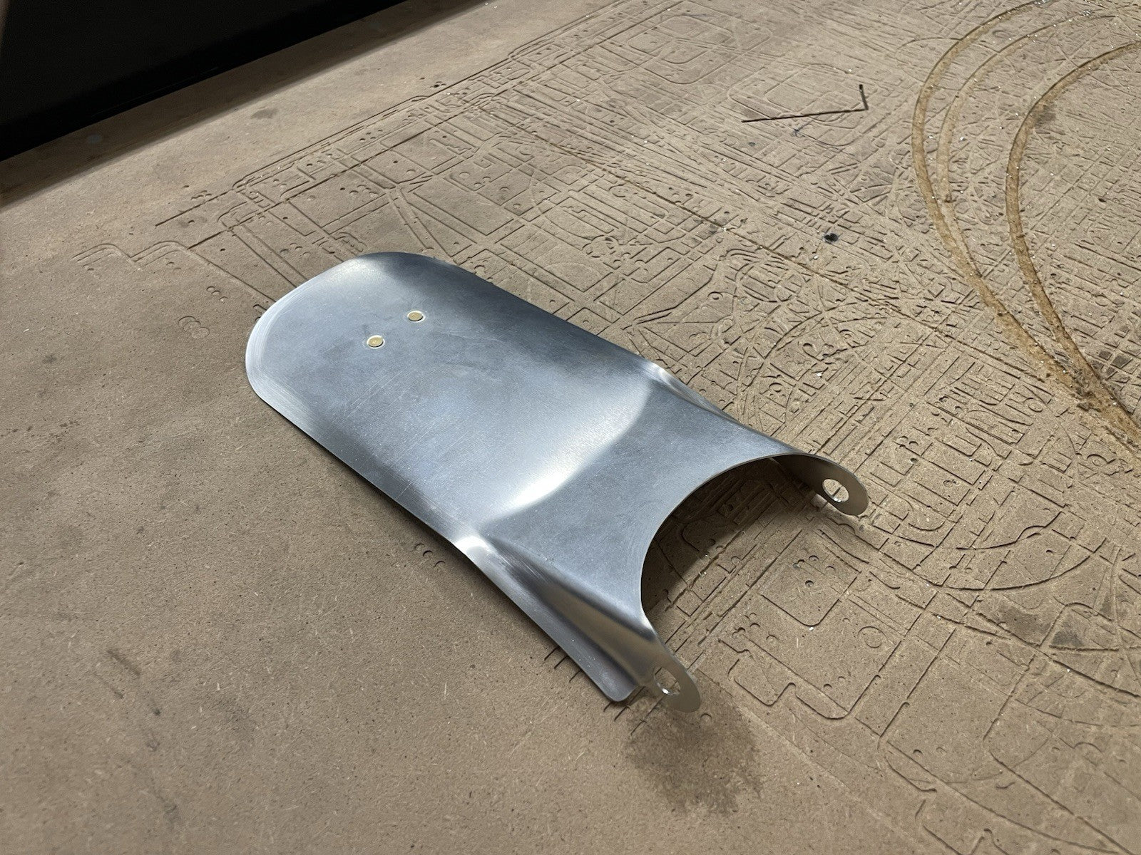 ✈️Cessna 182 172 150 style NOSE GEAR FAIRING PLATE, PN: SVK0743625-15