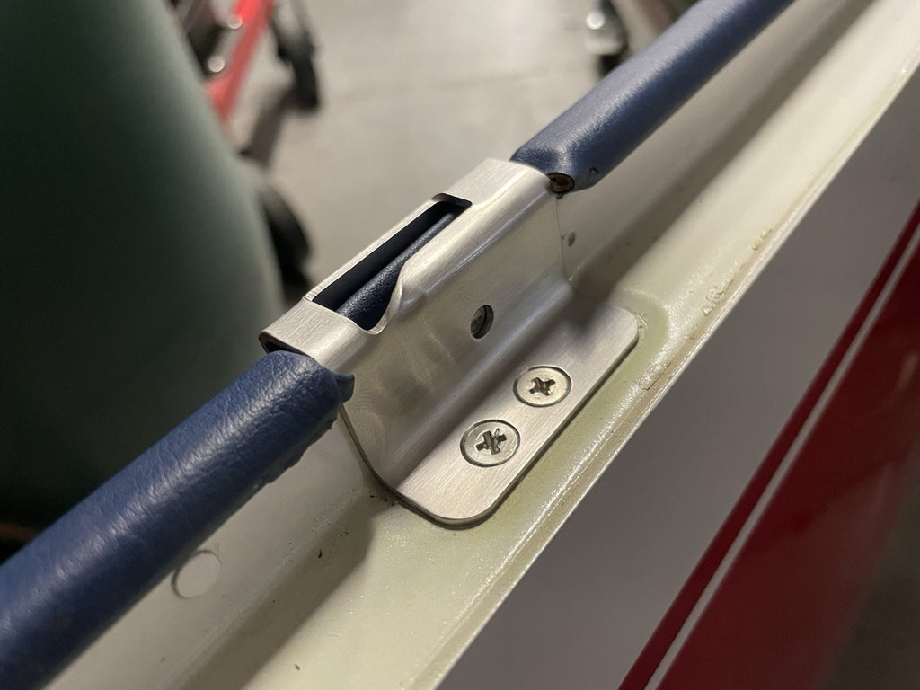 Cessna style LH WINDOW STRIKER PLATE, PN: SVK1217065-7 , SVK1217065-9