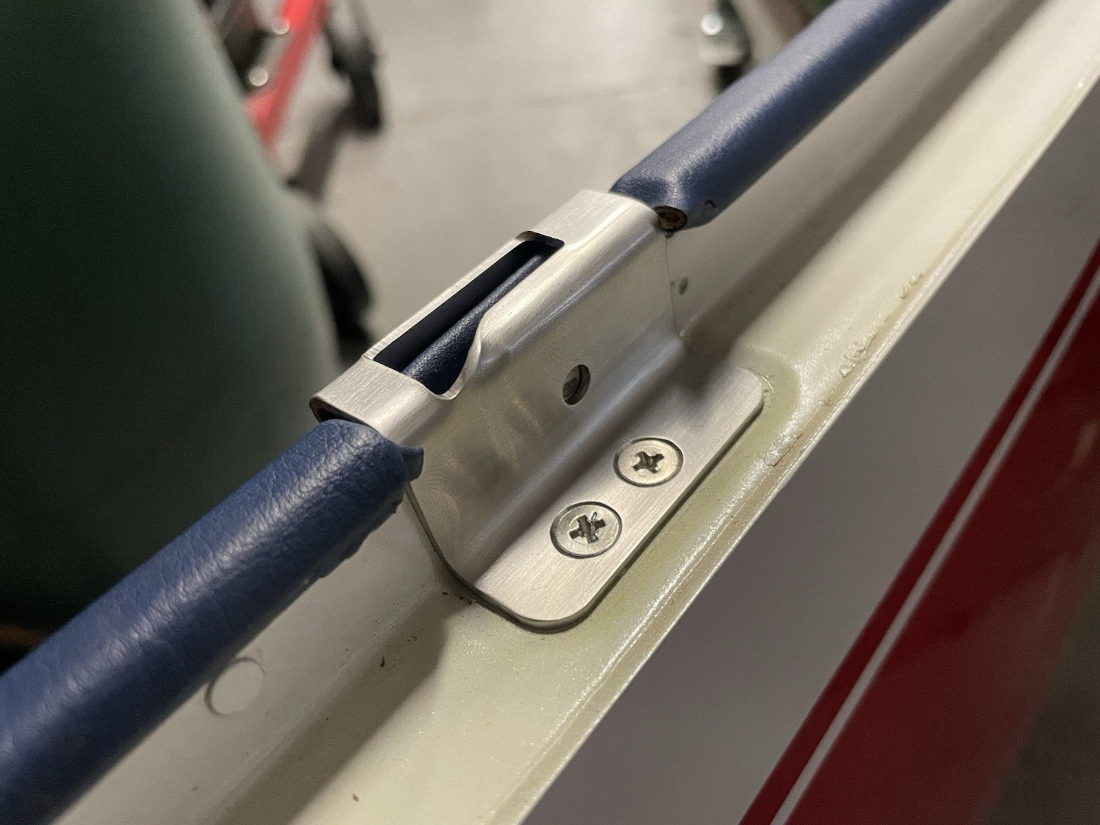 Cessna style LH WINDOW STRIKER PLATE, PN: SVK1217065-7 , SVK1217065-9