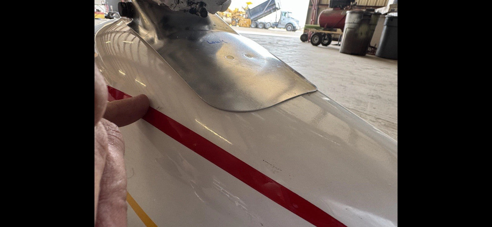 ✈️Cessna 150 172 182 210 style NEW NOSE GEAR FAIRING PANT PLATE,PN:SVK0743609-10