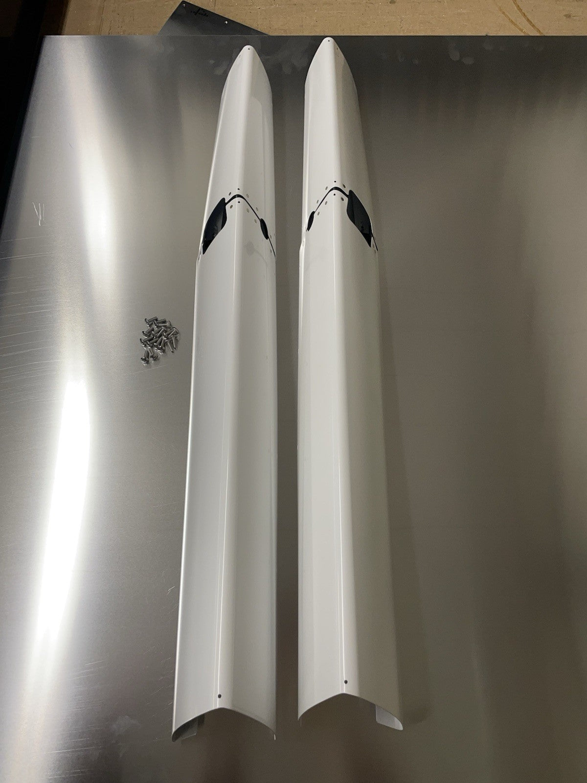 ✈️ Cessna 152 style Main Gear Leg Fairings SET ;PN: SVK0441228-1 , SVK0441228-2