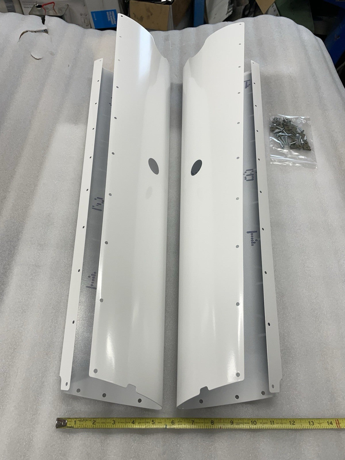✈️ Cessna 182Q,R style Main Gear Leg Fairings SET;PN:SVK0741624 ,SVK0741639-5 -6