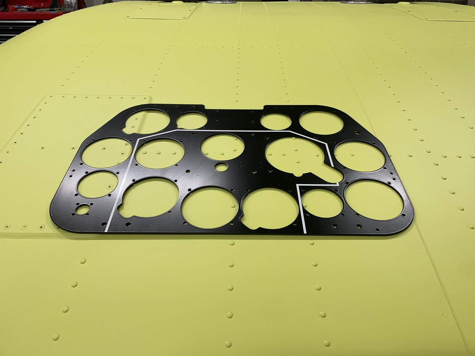 ✈️ P-51 C Mustang Full Scale Instrument Panel
