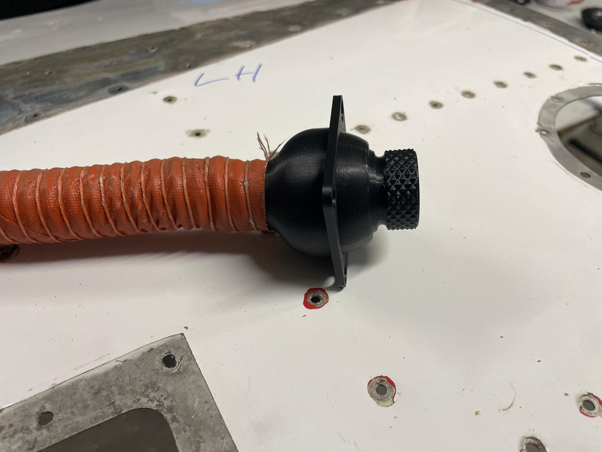 1 INCH AVIATION STYLE EYEBALL AIRVENT FOR EXPERIMENTAL, HOMEBUILT, MARINE,CUSTOM