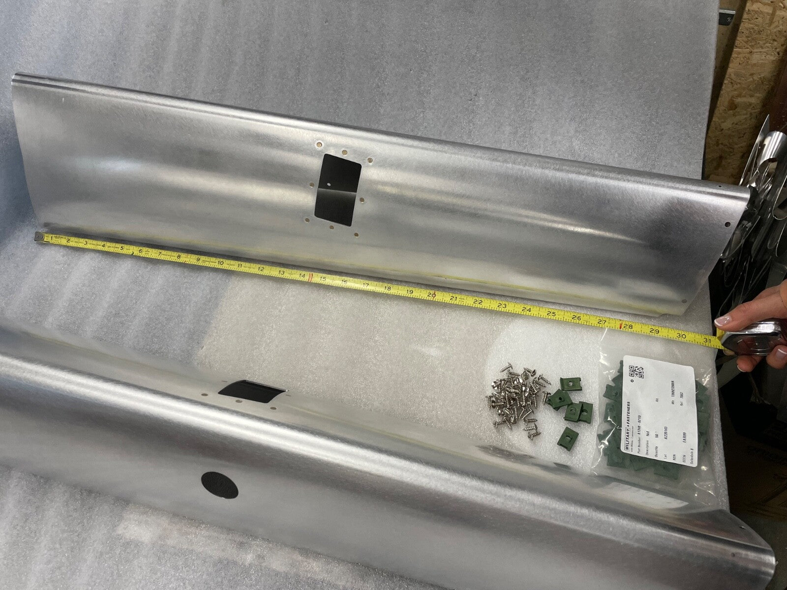 ✈️ Cessna 182 style Main Gear Leg Fairings SET ; PN: SVK0741624 , SVK0741639