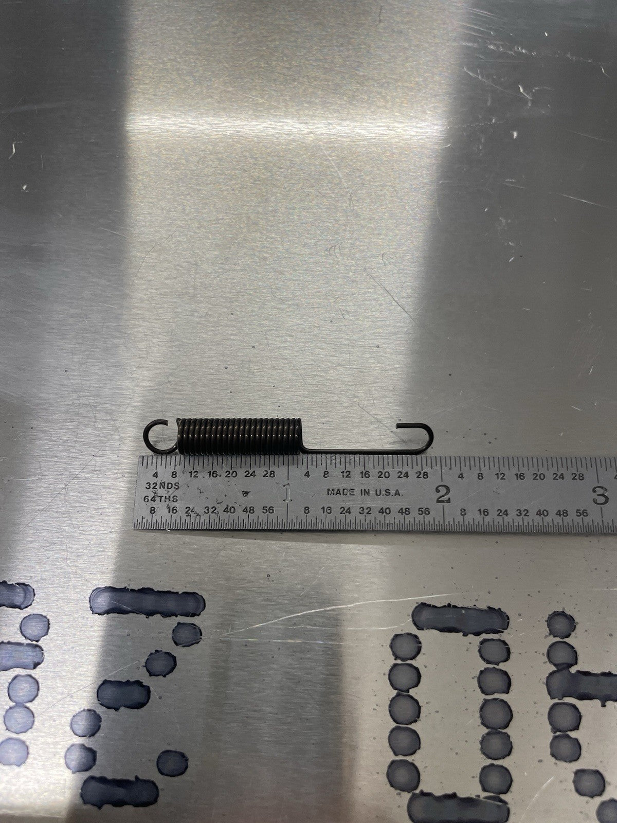 Cessna style CABIN DOOR LATCHING SPRING PN: SVK0717026-3