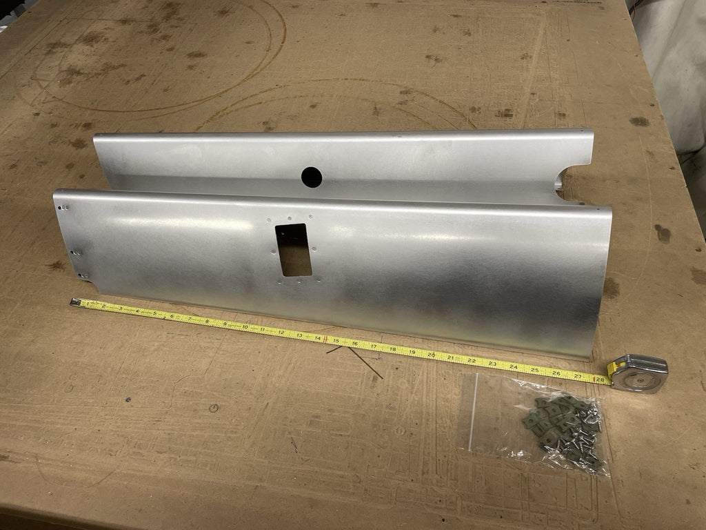 ✈️ Cessna 182 style Main Gear Leg Fairings SET,PN: SVK0741624-17 , SVK0741624-18