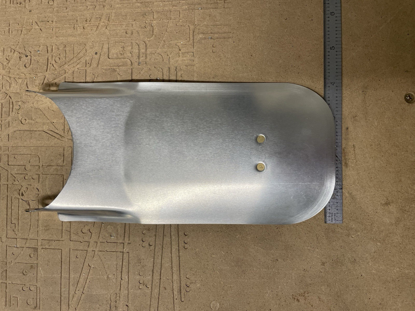 ✈️Cessna 182 172 150 style NOSE GEAR FAIRING PLATE, PN: SVK0743625-15
