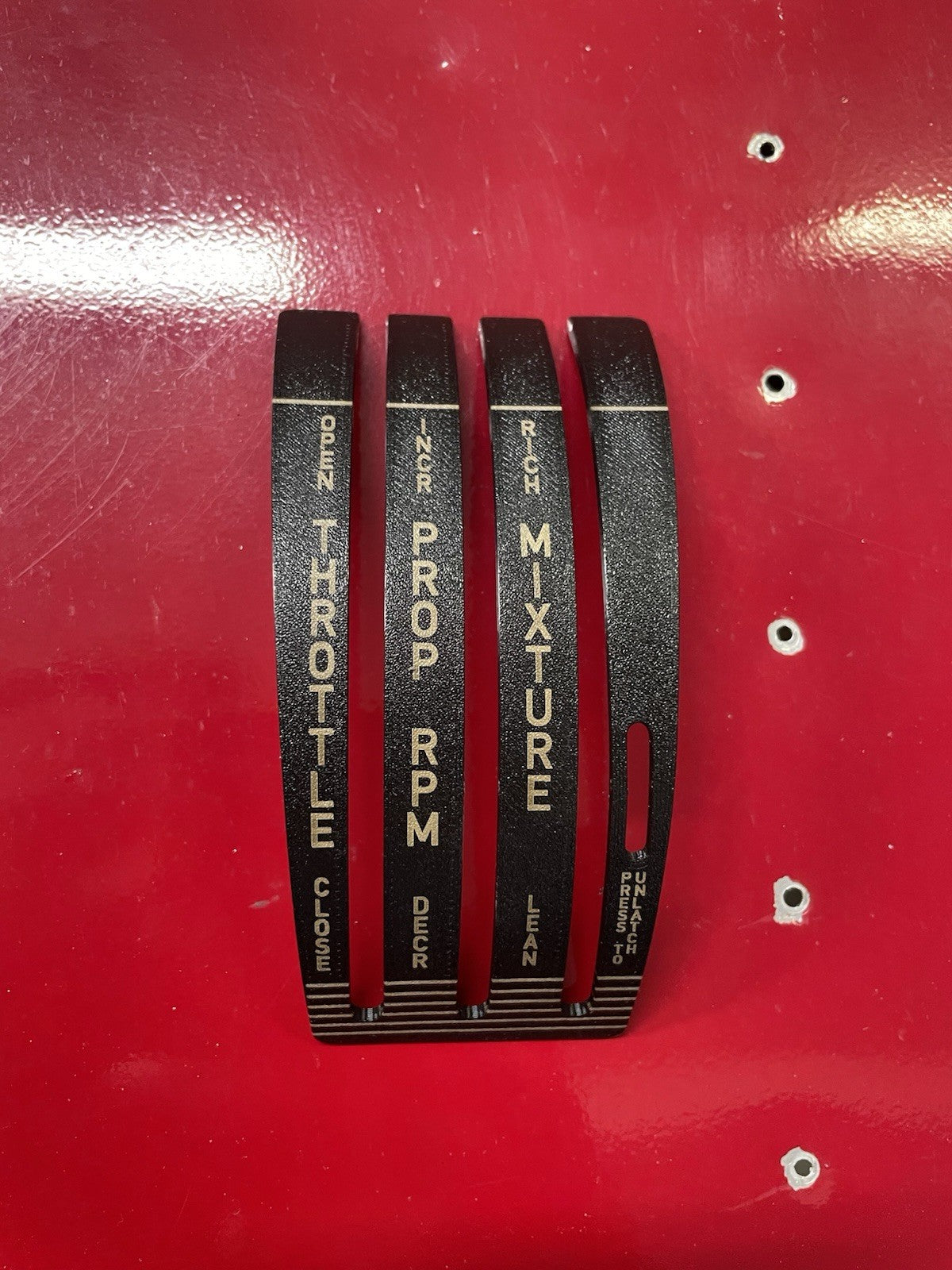 ✈️Piper 28 style ENGINE CONTROL QUADRANT CONST. SPEED PROP,PN:SVK01-028402-01