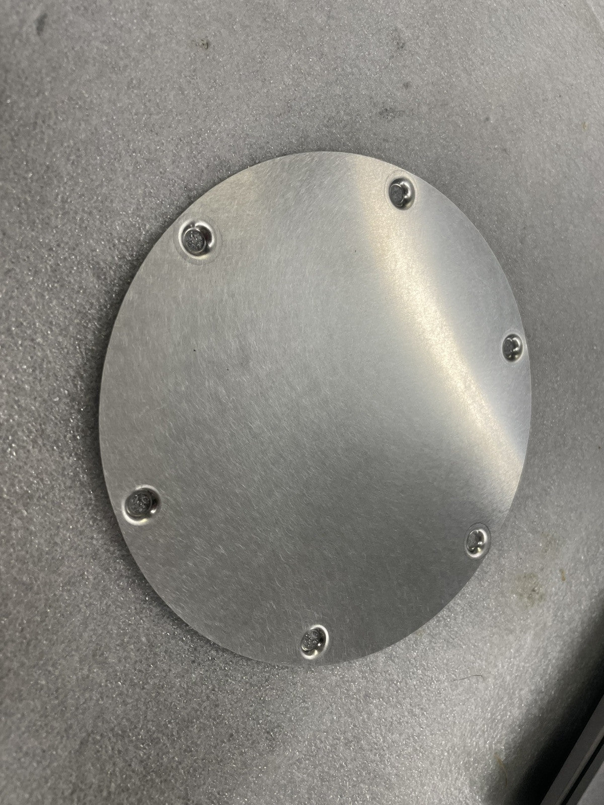 Cessna style PLATE COVER SERVICE HOLE PN: SVK1222022-1